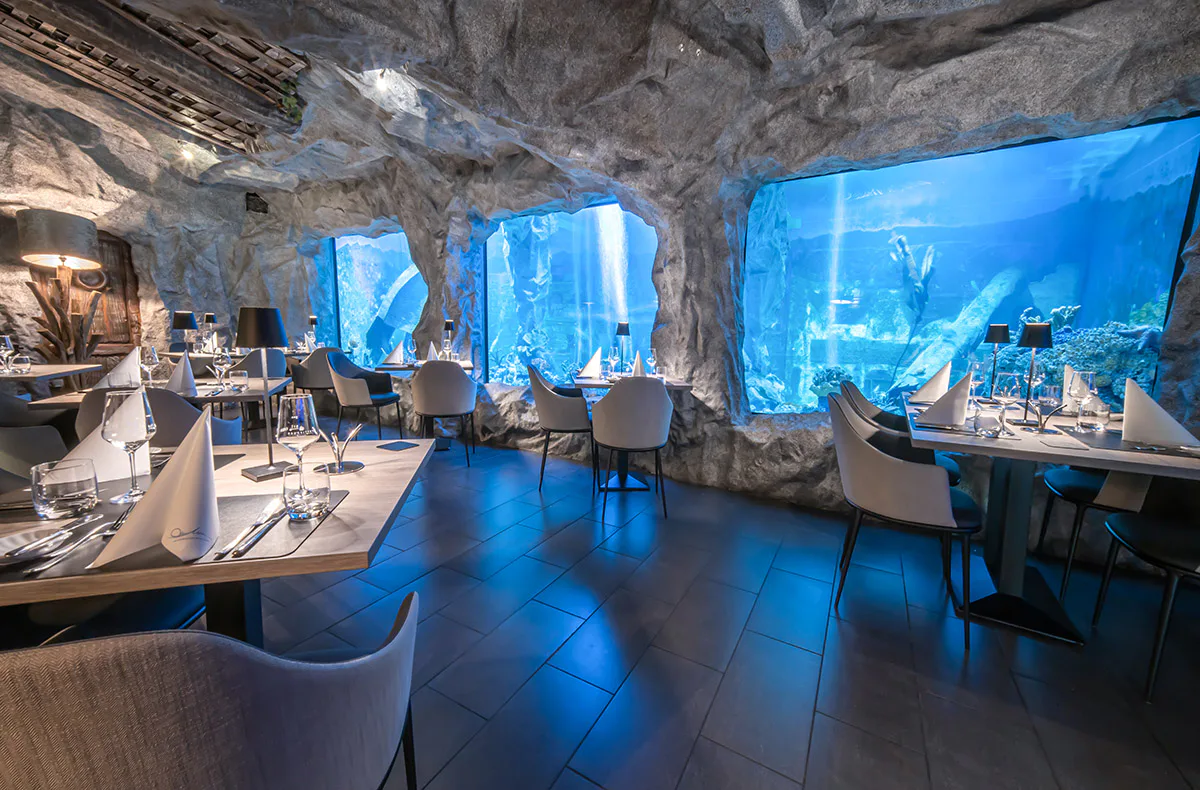 Gourmet-Menü im Unterwasser-Restaurant in Neuwied für 2 - 2