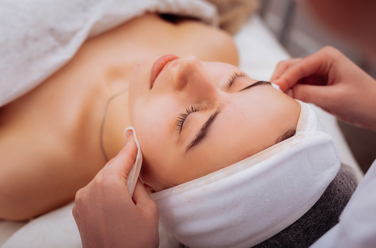 Beauty-Anwendung mit Massage
