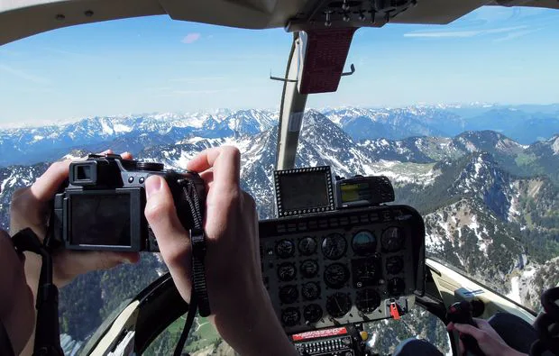 Hubschrauber selber fliegen Raum Bodensee (30 Min.) - 2