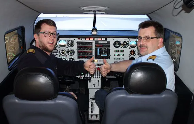 Full Flight Simulator Piper PA 34 Markranstädt (60 Min.) - 4