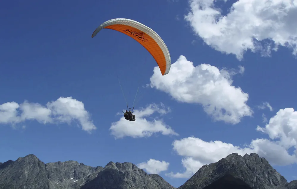 Gleitschirm Tandemflug Saltaus - 1
