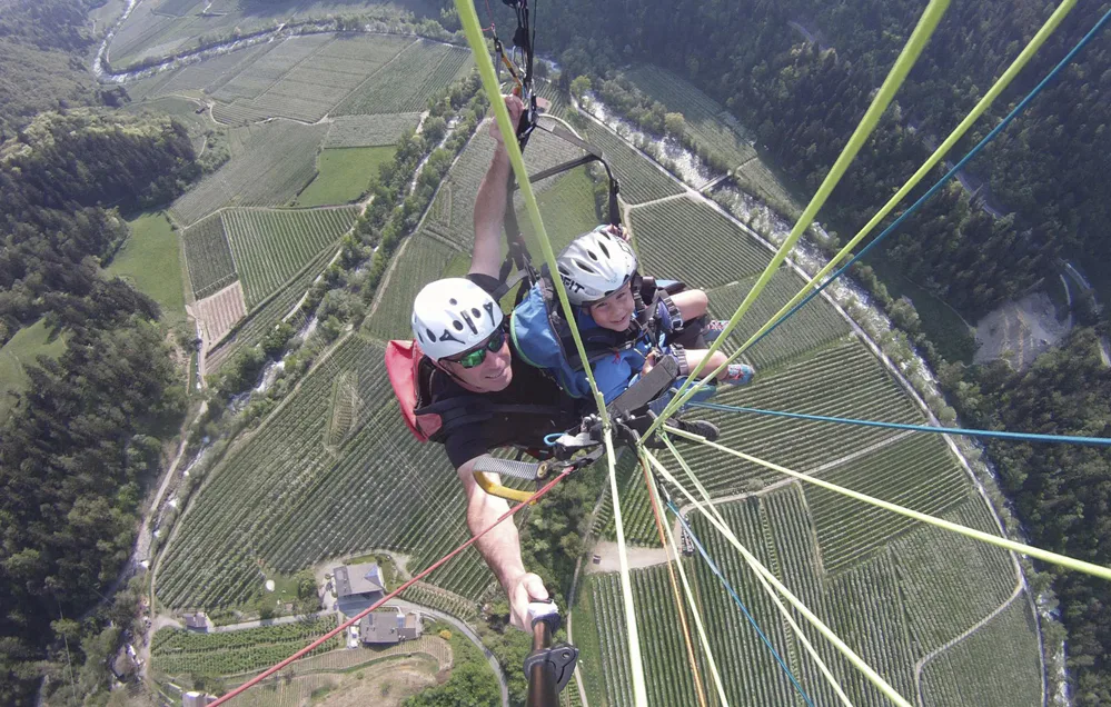 Gleitschirm Tandemflug Saltaus - 3
