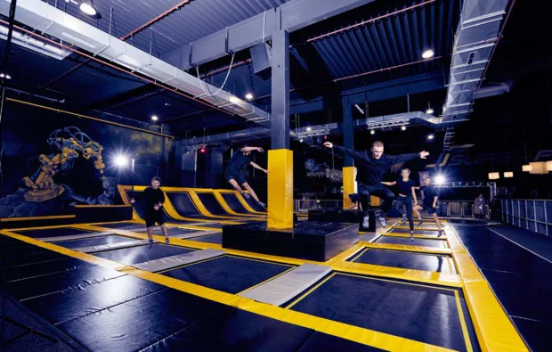 Trampolinhalle Dortmund für 2 - 7