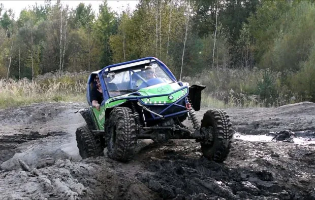 Mercedes Puch G offroad fahren in Voitsberg - 1