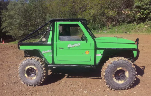 Mercedes Puch G offroad fahren in Voitsberg - 3