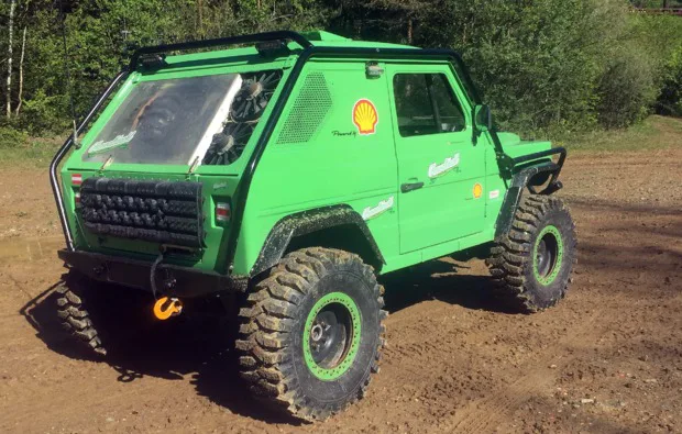 Mercedes Puch G offroad fahren in Voitsberg - 6