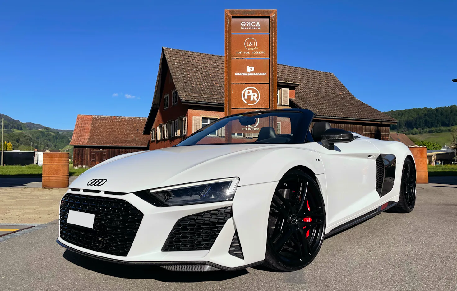 Audi R8 Spyder V10 mieten Au (12 Std.) - 3