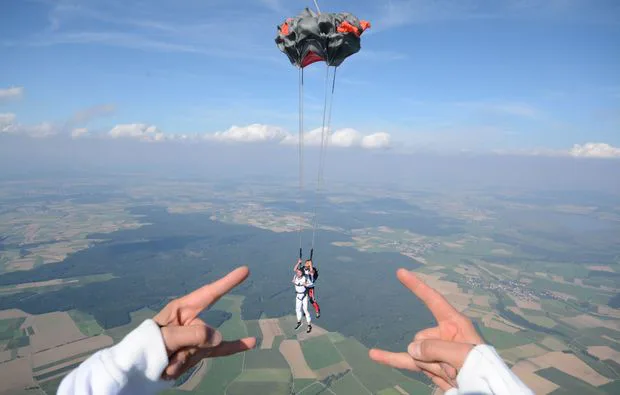 Fallschirm Tandemsprung Bad Saulgau - 5