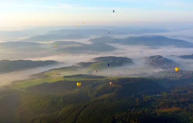 Romantische Ballonfahrt Karlsruhe für 2 - 4