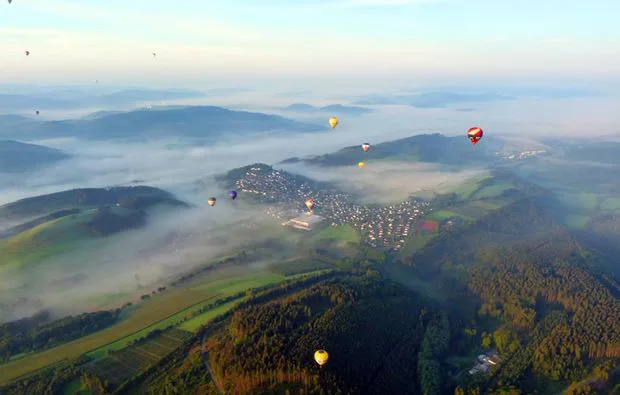 Romantische Ballonfahrt Karlsruhe für 2 - 7