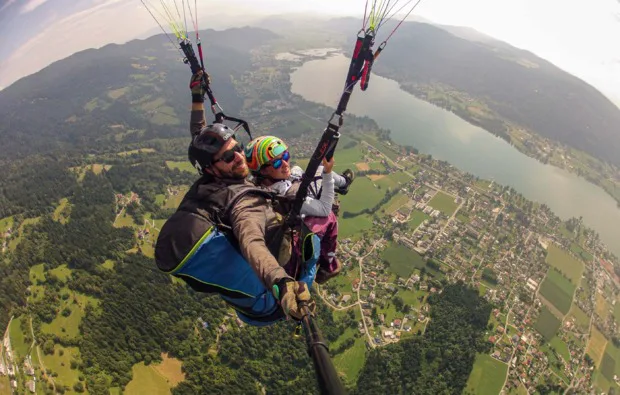 Gleitschirm Tandemflug Steindorf am Ossiacher See - 7