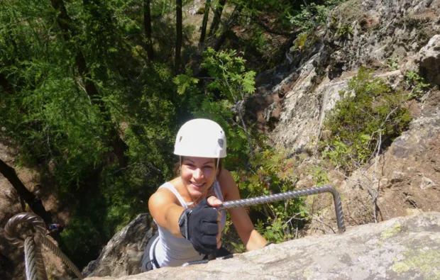 Klettersteig - Lehnerwasserfall (Mittel) Haiming für 2 - 2