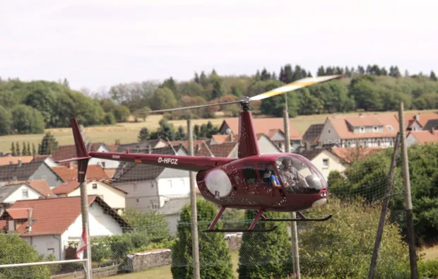 Hubschrauber selber fliegen Coburg (30 Min.) - 2