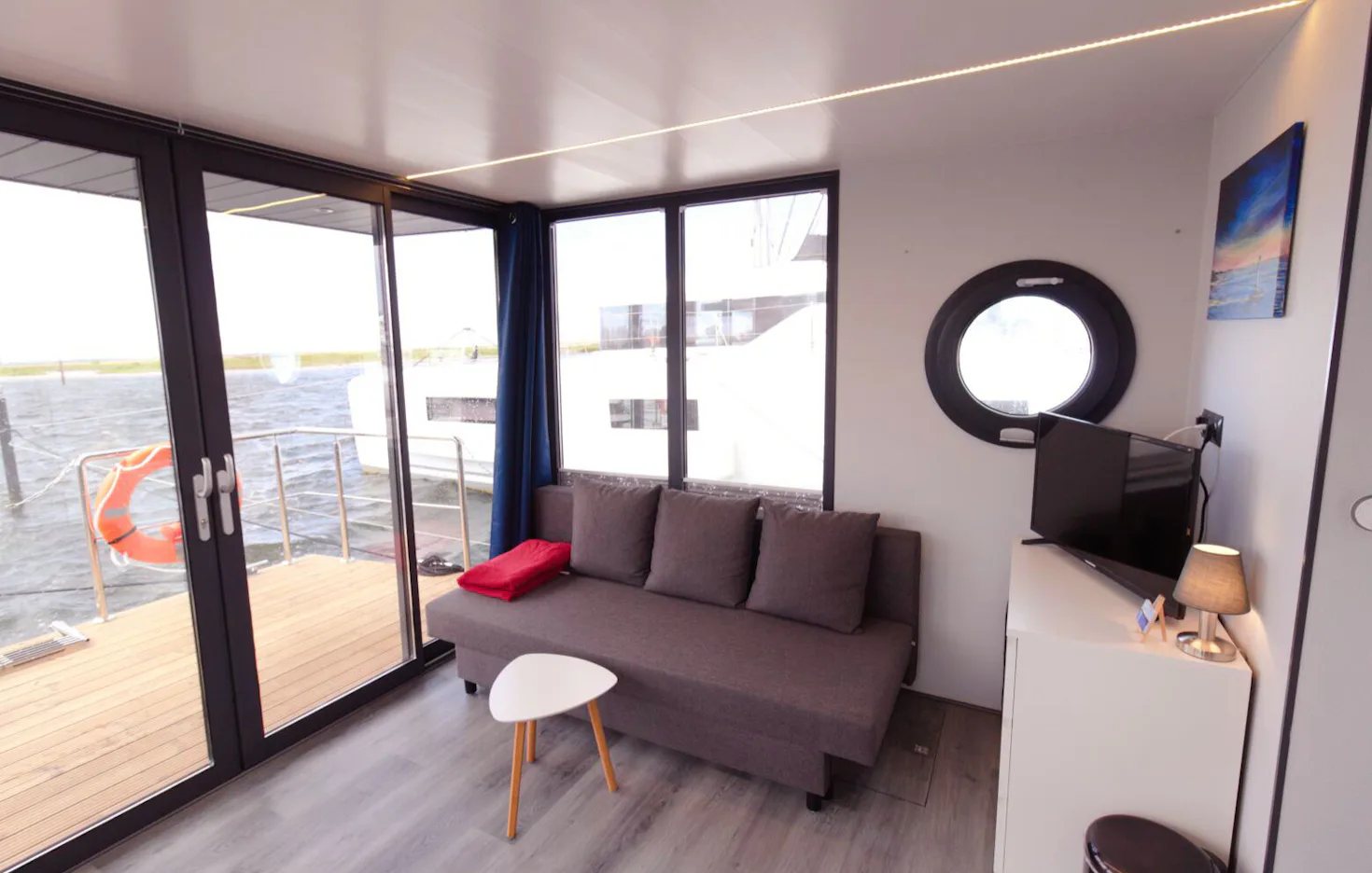 Hausboot Übernachtung mit Sauna Schleswig für 2 (2 Nächte) - 4