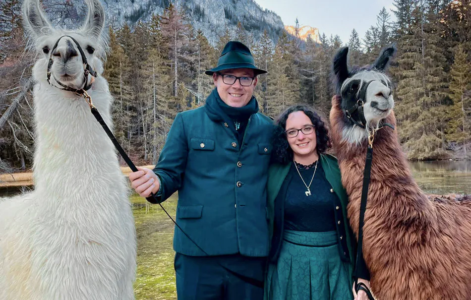 Alpaka- und Lamawanderung Tragöß für 2 - 5