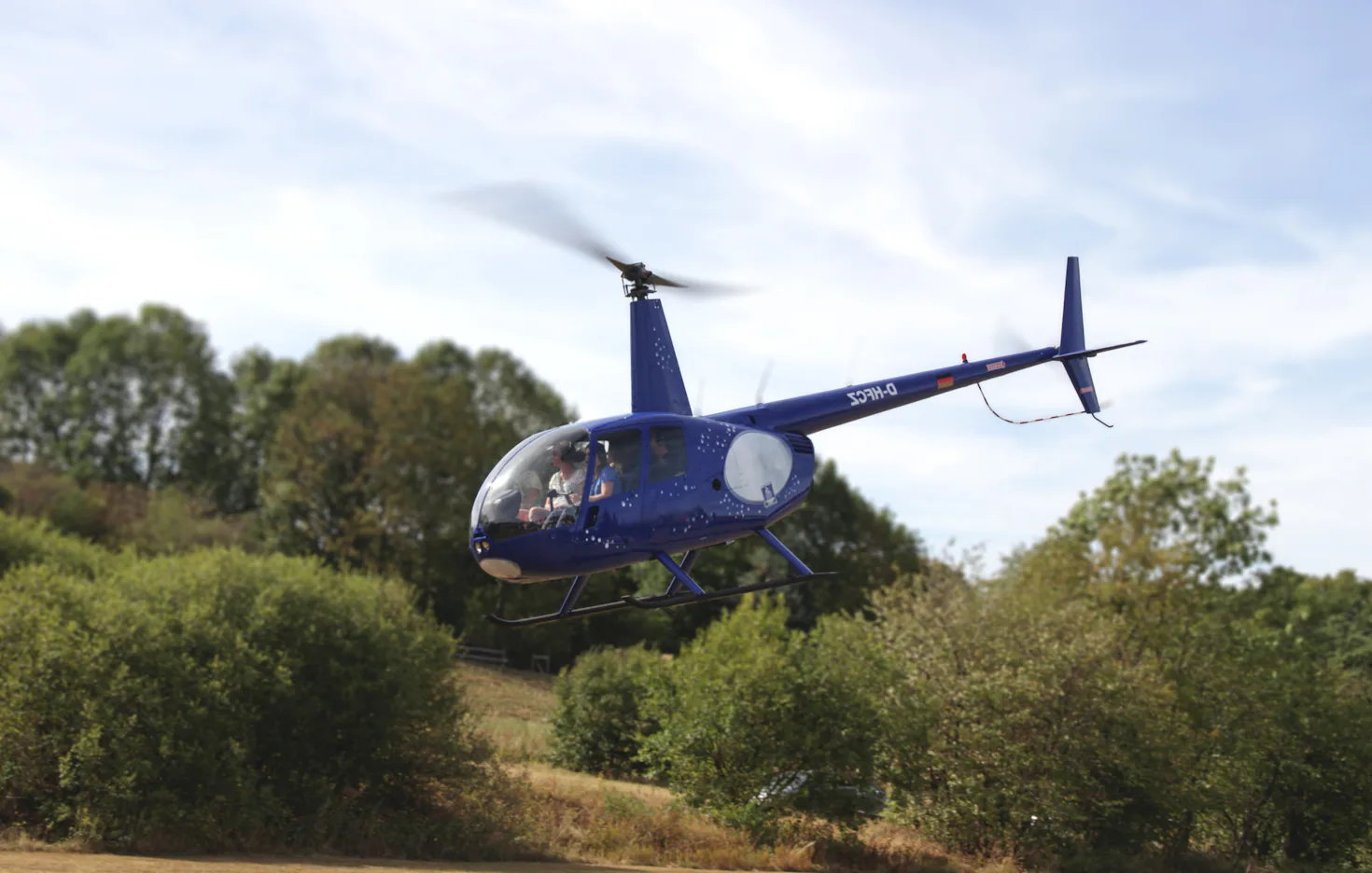 Hubschrauber selber fliegen Calden (20 Min.) - 4