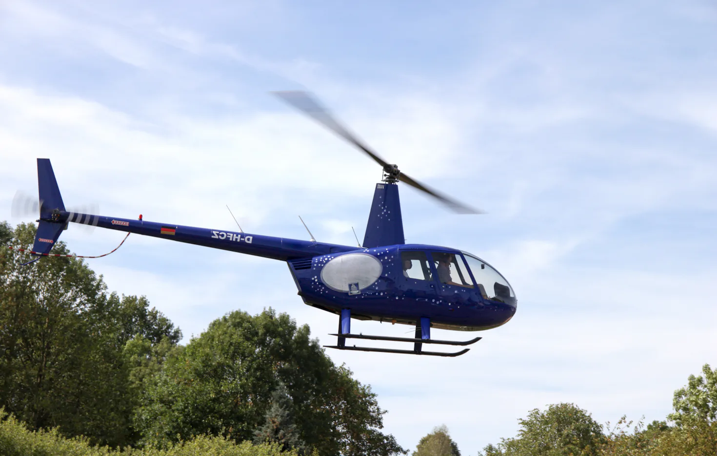 Hubschrauber selber fliegen Giebelstadt (30 Min.) - 1