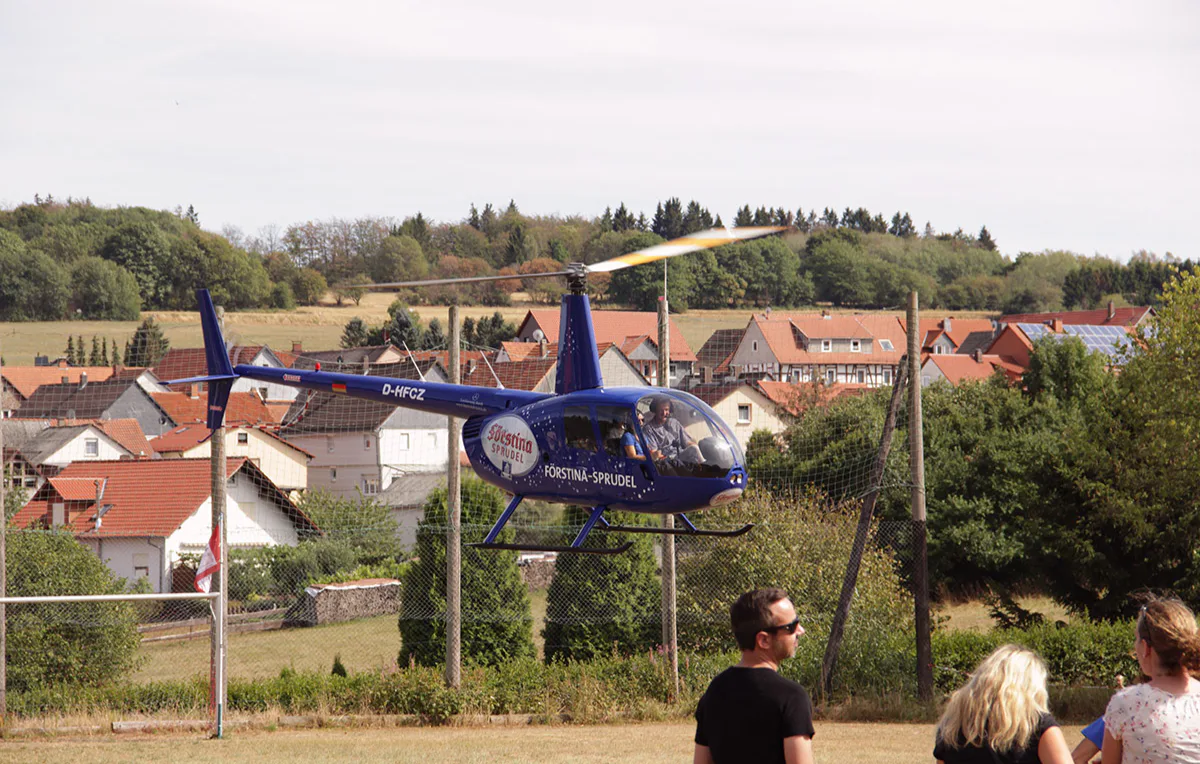 Hubschrauber Rundflug Hörselberg- Hainich (30 Min.) - 1