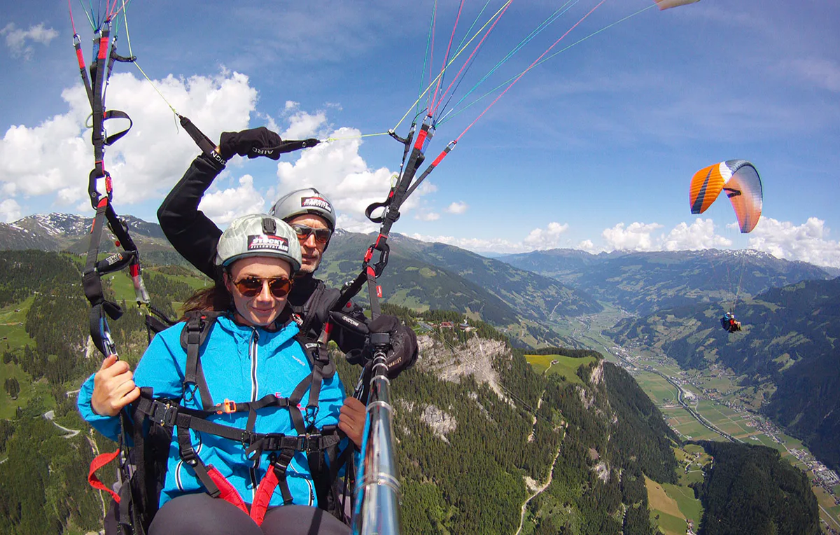Gleitschirm Tandemflug Fügen - 3