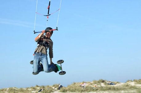 Kite-Landboarding