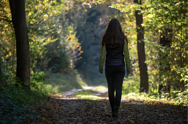 Waldbaden-Durchatmen im Wald - 1