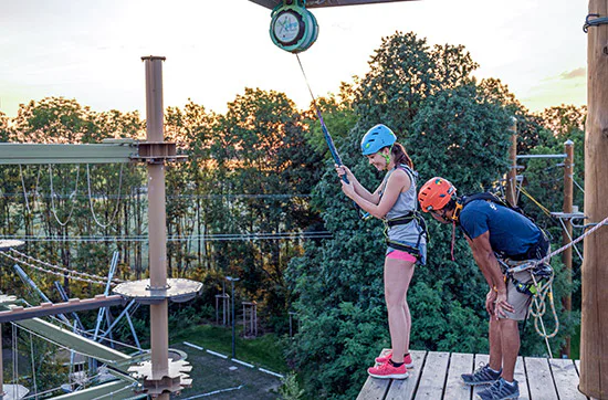Flying Fox, Sky Jump & Hochseilgarten JS Arena - 3