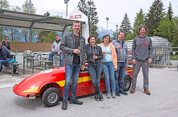 Sommer-Bobfahren in Innsbruck