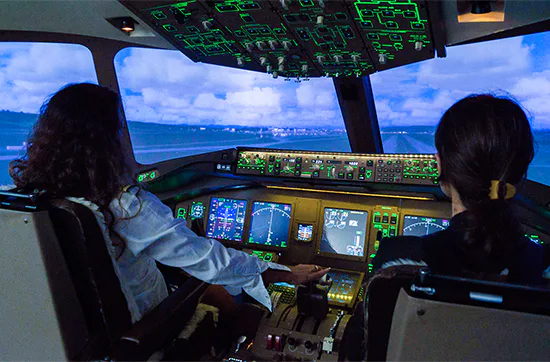 Flugsimulator Boeing 777 in Zürich (60 Min) - 2