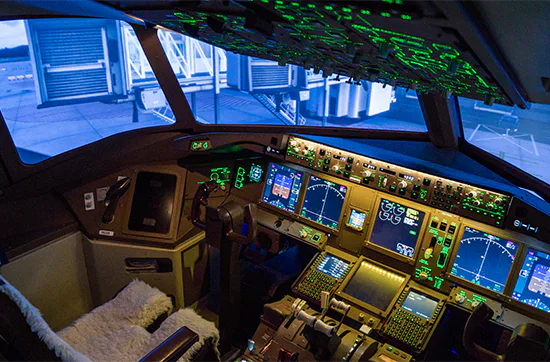 Flugsimulator Boeing 777 in Zürich (60 Min) - 3