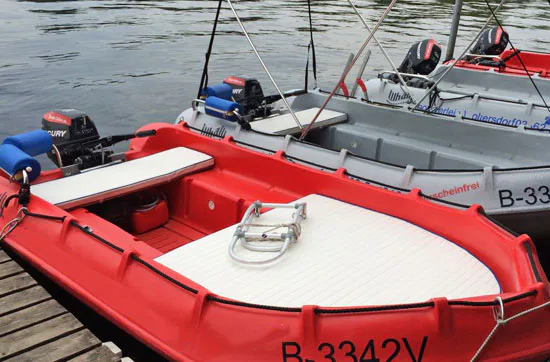 Kurzurlaub Brandenburg mit Motorboot-Tour für 2 - 7