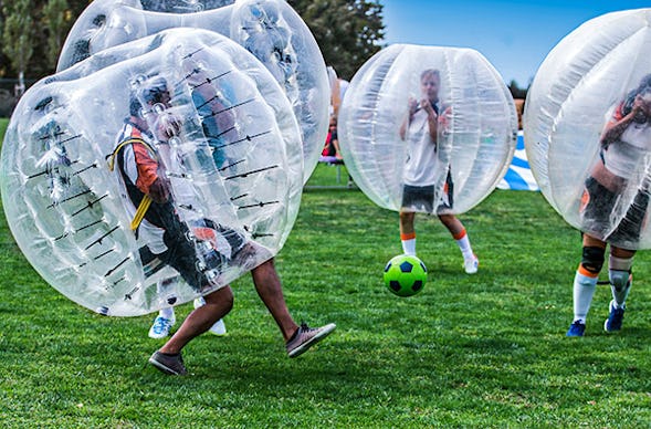 Bubble-Fußball