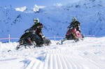 E-Schneemobil fahren in Engelberg