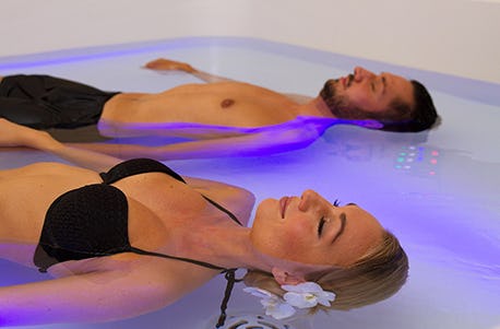 Floating & Massage für 2