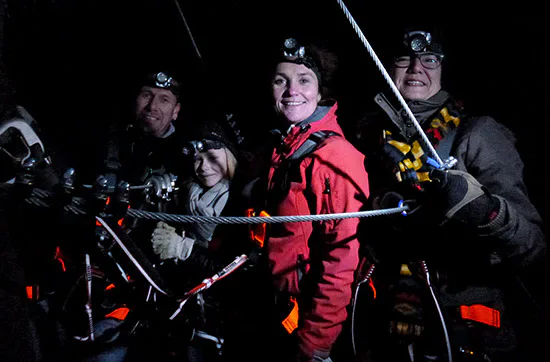 Flying Fox bei Nacht in der Vulkaneifel - 3