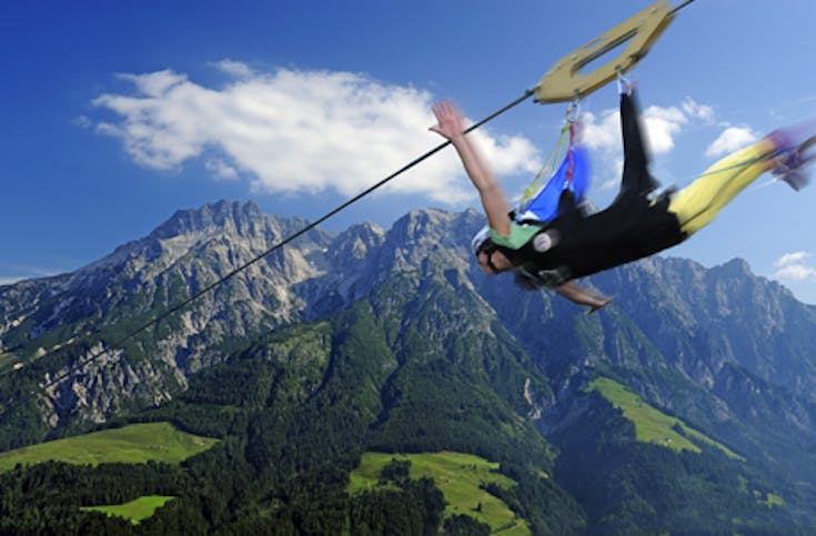 Flying Fox XXL im Salzburger Land