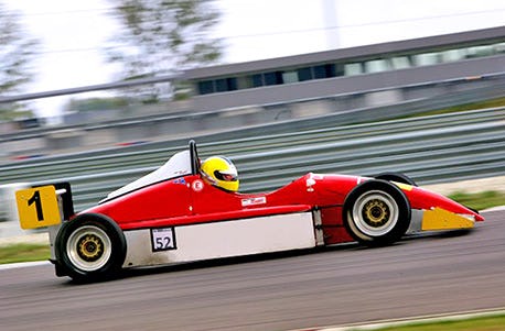 Formel fahren am Slovakiaring