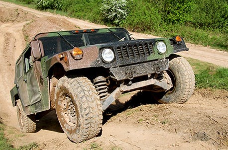 Hummer H1 im Gelände fahren in Mitteldeutschland (30 Min.)