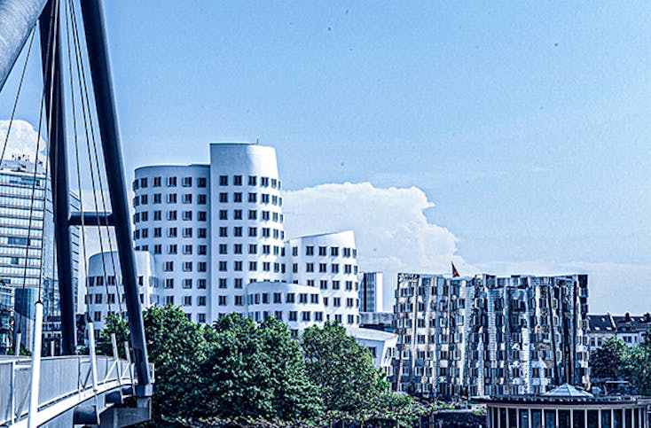 Medien Hafen-Führung Düsseldorf