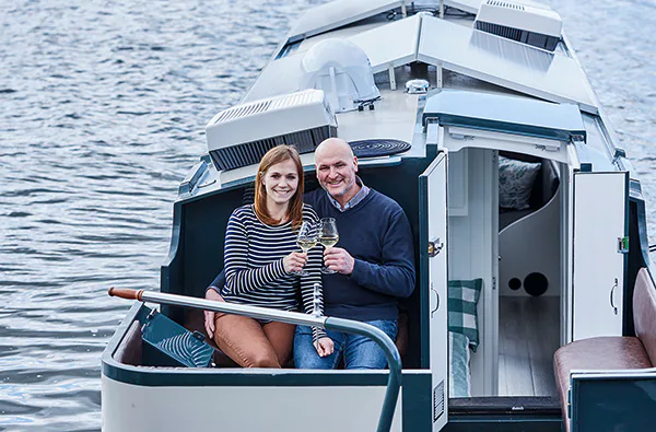 Hausboot Übernachtung in Hamburg für 2 - 1