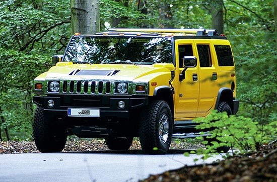 Hummer H2 für 4 Stunden