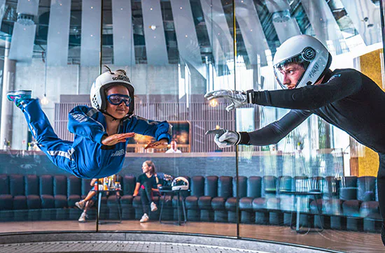 Bodyflying für Kinder (4 Min.) - Arena München - 2