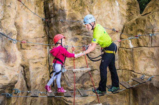 Klettersteig-Welt im Raum Berlin für 2