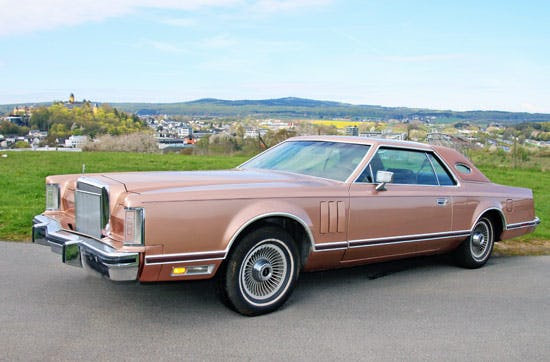 Lincoln Continental Mark V fahren bei Koblenz (1 Tag)