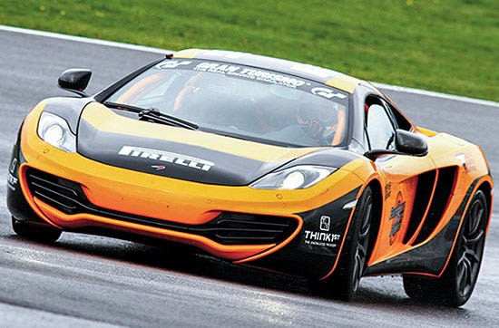 McLaren MP4-12C Renntaxi