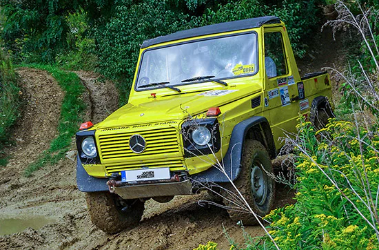 Mercedes G offroad fahren Raum Ingolstadt - 1