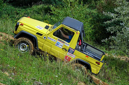Mercedes G offroad fahren Raum Ingolstadt - 2