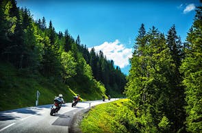 Motorradtour in der Sächsischen Schweiz