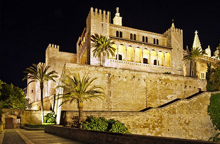 Stadtführung durch Palma de Mallorca bei Nacht für 2