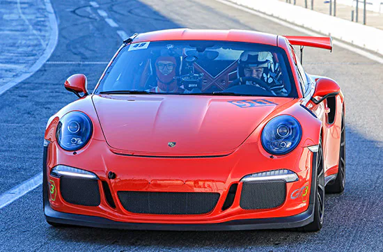 Porsche 911 Renntaxi auf der Nordschleife
