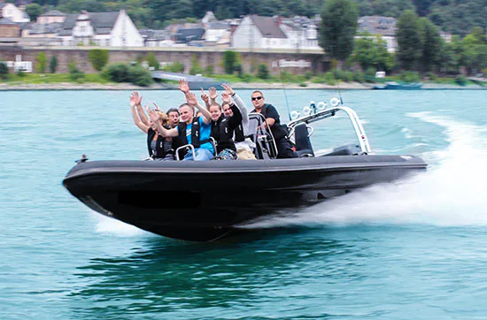 Powerboat fahren